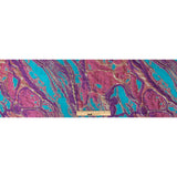 Pagoda Blue, Fuchsia and Gold Metallic Luxury Brocade