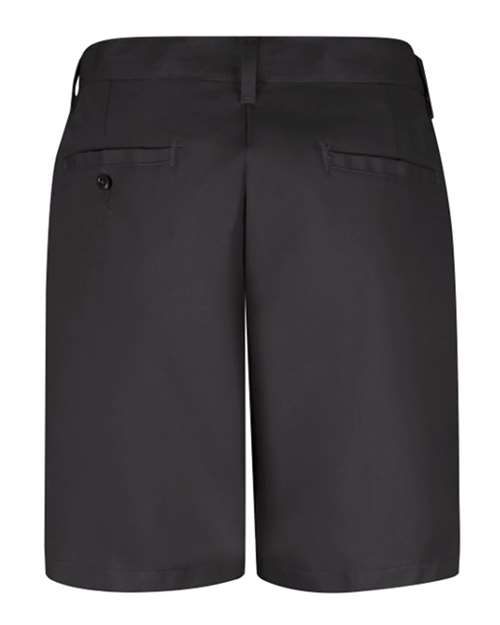 Women's Plain Front Shorts, 8 Inch Inseam