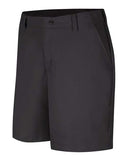 Women's Plain Front Shorts - 8 Inch