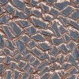 Metallic Rose Gold and Gunmetal Abstract Luxury Brocade