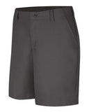 Women's Plain Front Shorts - 8 Inch