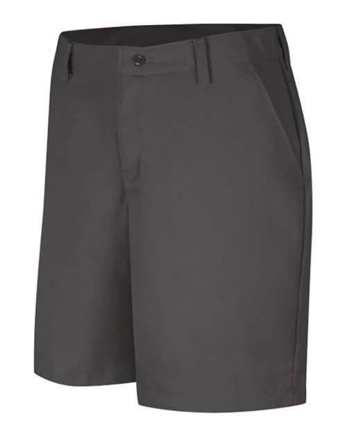 Red Kap Women's Plain Front 8" Shorts