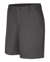 Red Kap Women's Plain Front 8" Shorts