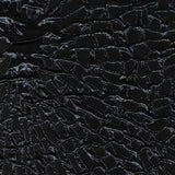 Metallic Black Abstract Luxury Brocade