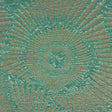 Metallic Iridescent Turquoise, Yellow and Pink Abstract Luxury Brocade