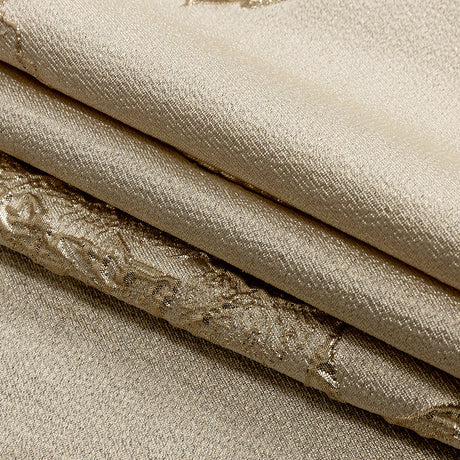 Metallic Gold Floral Luxury Brocade