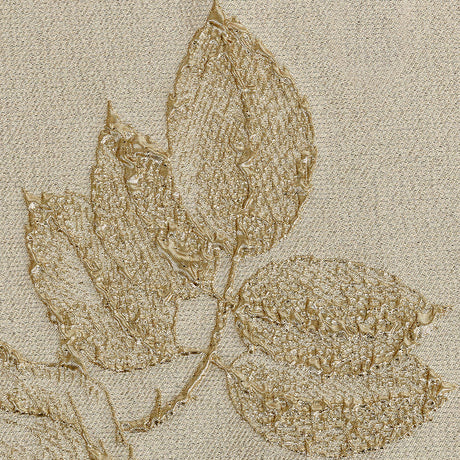 Metallic Gold Floral Luxury Brocade