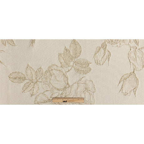 Metallic Gold Floral Luxury Brocade