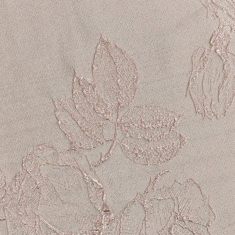 Metallic Dusty Rose Floral Luxury Brocade
