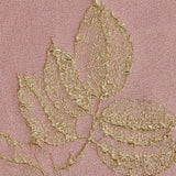 Metallic Gold and Pink Floral Luxury Brocade