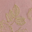 Metallic Gold and Pink Floral Luxury Brocade