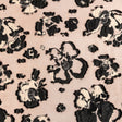 Peach and Dusty Rose Floral Luxury Brocade