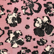 Pink and Beige Floral Luxury Brocade