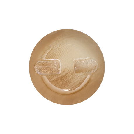 Italian Dune Marbeled Plastic Self-Back Button - 38L/24mm