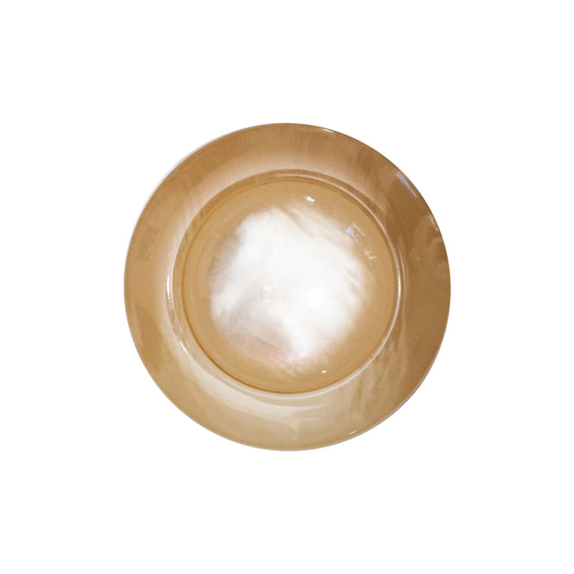 Italian Dune Marbeled Plastic Self-Back Button - 38L/24mm