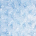 1 Yard Rosebud Minky Fabric 100% Polyester Plush Textured Soft Material for Blankets 60 Inch Width