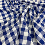 1 Yard 100% Polyester Checkered Gingham Fabric 60 Inch Width for Sewing Projects