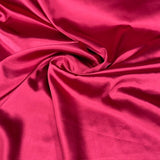 1 Yard 60” Stretch Charmeuse Satin Fabric – 195 GSM, Silky 2 Way Stretch for Bridal, Evening Dresses &amp; Event Décor (97% Polyester, 3% Spandex)
