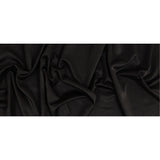 Lux Polyester Crepe Back Satin - Black - Isla Collection