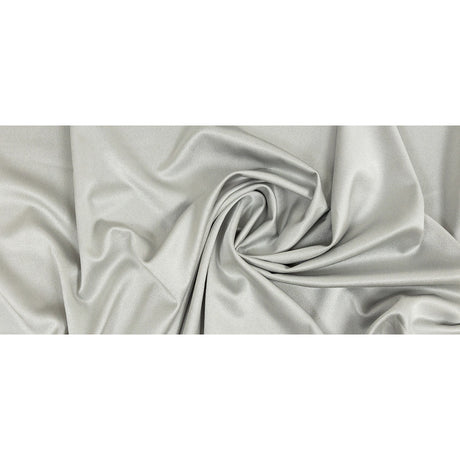 Lux Polyester Crepe Back Satin - Gray - Isla Collection
