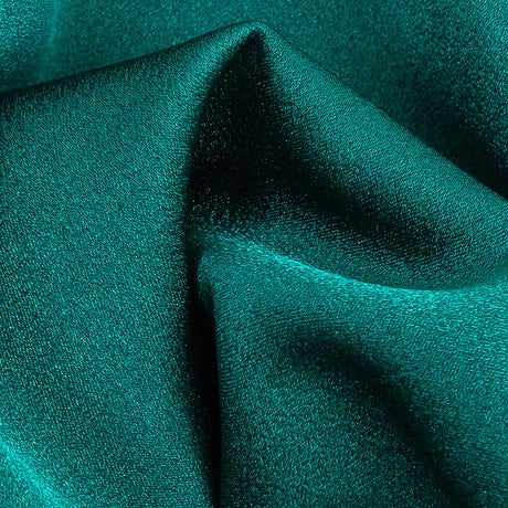 Lux Polyester Crepe Back Satin - Emerald - Isla Collection