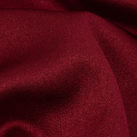 Lux Polyester Crepe Back Satin - Wine - Isla Collection