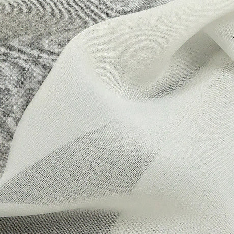 Lux Multi-Twist Polyester Chiffon - Cannoli Cream - Esma Collection