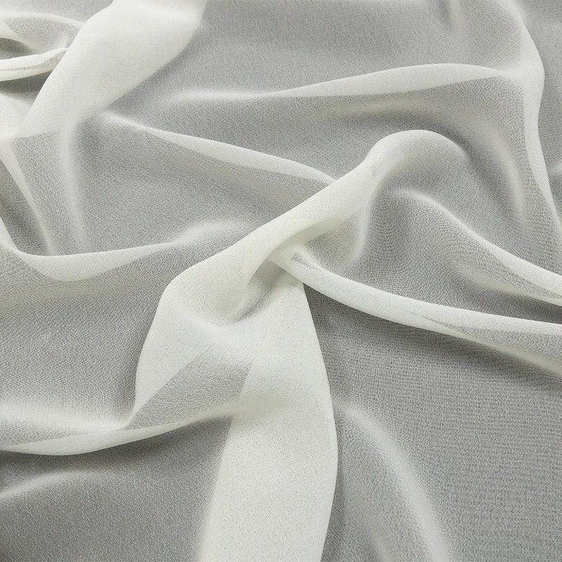 Lux Multi-Twist Polyester Chiffon - Cannoli Cream - Esma Collection