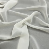 Lux Multi-Twist Polyester Chiffon - Cannoli Cream - Esma Collection