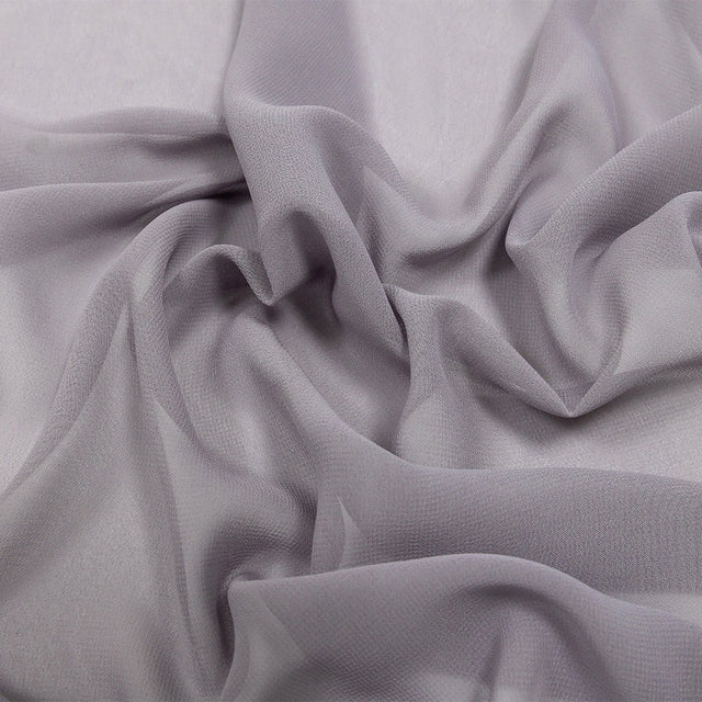 Lux Multi-Twist Polyester Chiffon - Gray - Esma Collection