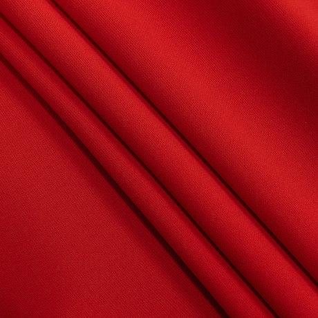 Polyester 4-Ply Crepe - Red - Suzie Collection