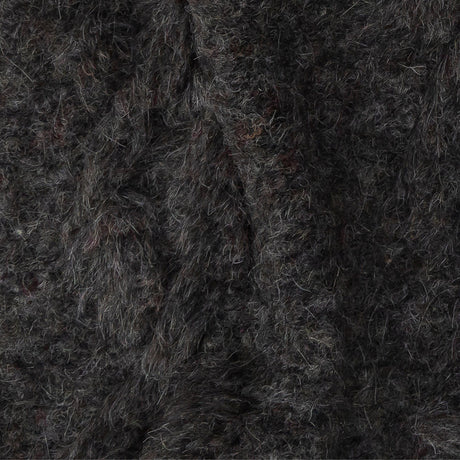 Pavement Chunky Knit with Plum Accents
