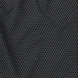 Italian Black and White Geometric Silk and Cotton Voile