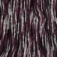 Elderberry and White Striated Novelty Chunky Knit