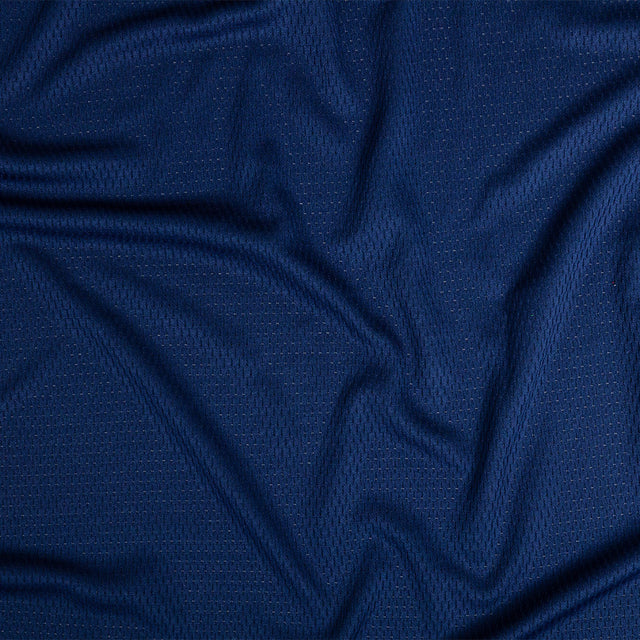 Navy Coolmax Wicking Athletic Mesh
