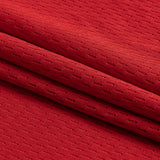 Red Coolmax Wicking Athletic Mesh