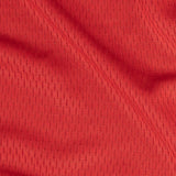 Red Coolmax Wicking Athletic Mesh