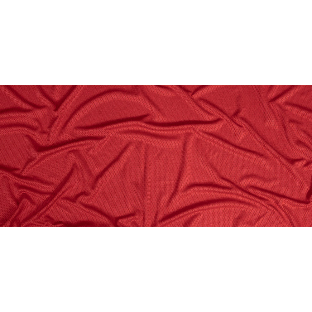 Red Coolmax Wicking Athletic Mesh