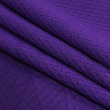 Purple Coolmax Wicking Athletic Mesh