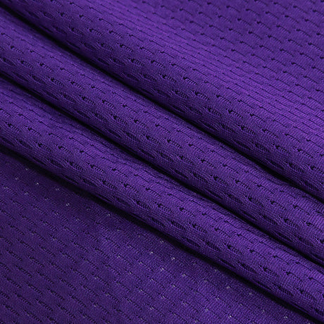 Purple Coolmax Wicking Athletic Mesh