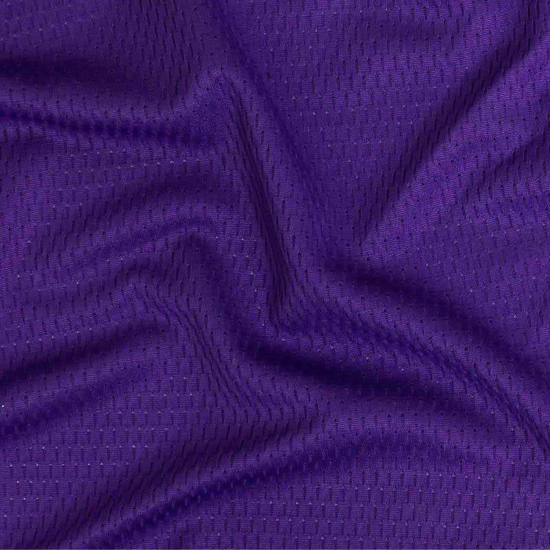Purple Coolmax Wicking Athletic Mesh