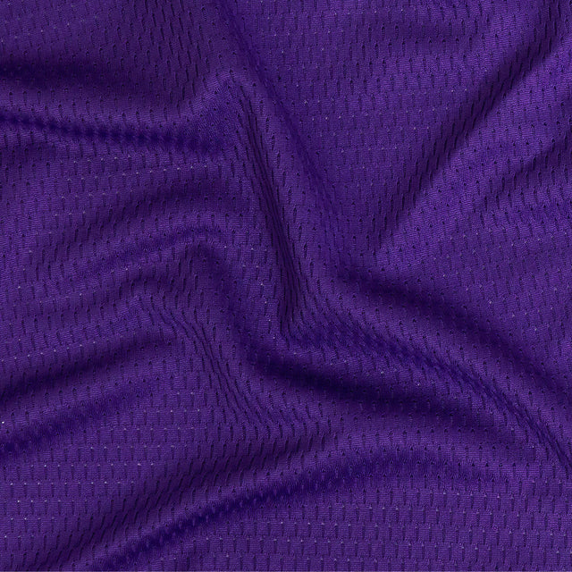 Purple Coolmax Wicking Athletic Mesh