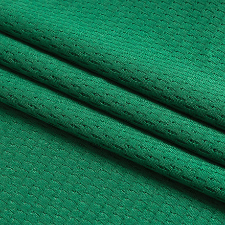Green Coolmax Wicking Athletic Mesh