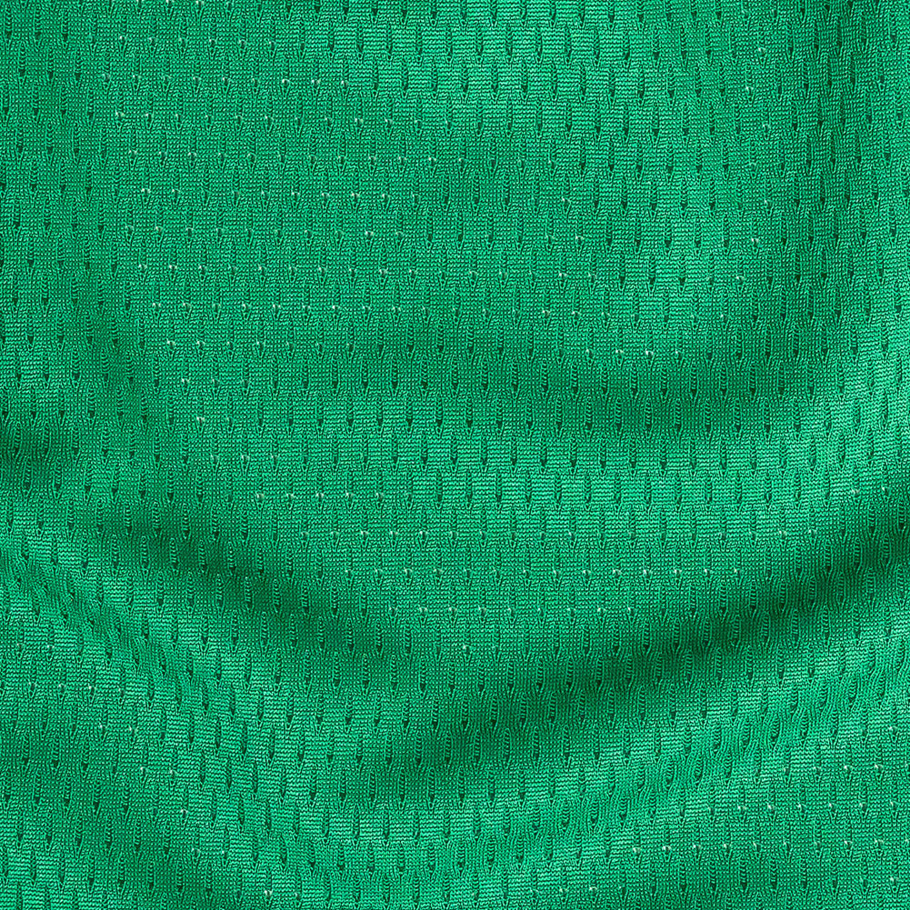 Green Coolmax Wicking Athletic Mesh