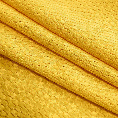 Yellow Coolmax Wicking Athletic Mesh