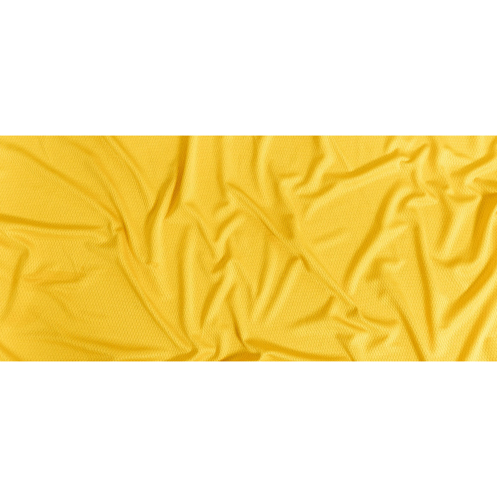 Yellow Coolmax Wicking Athletic Mesh