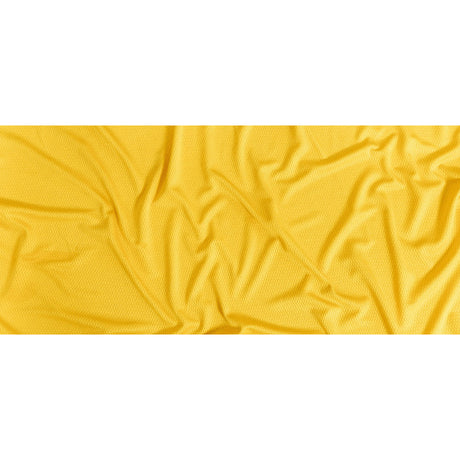 Yellow Coolmax Wicking Athletic Mesh