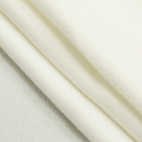 Cloud Dancer Brushed Polyester Jersey
