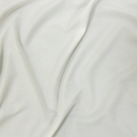 Cloud Dancer Brushed Polyester Jersey