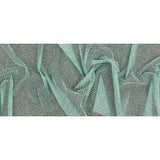 Tulle with Metallic Platinum Glitter - Lake Blue - Platina Collection